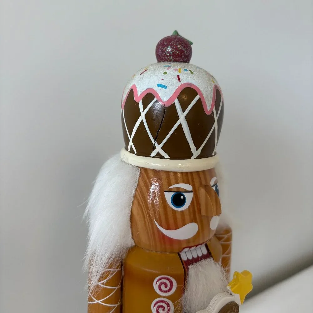 Sweets Themed Holiday Nutcrackers - Set of 2